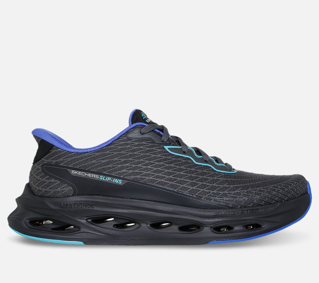 Slip-ins: Max Cushioning Glide-Step - Sapphire Shoe Skechers.fi
