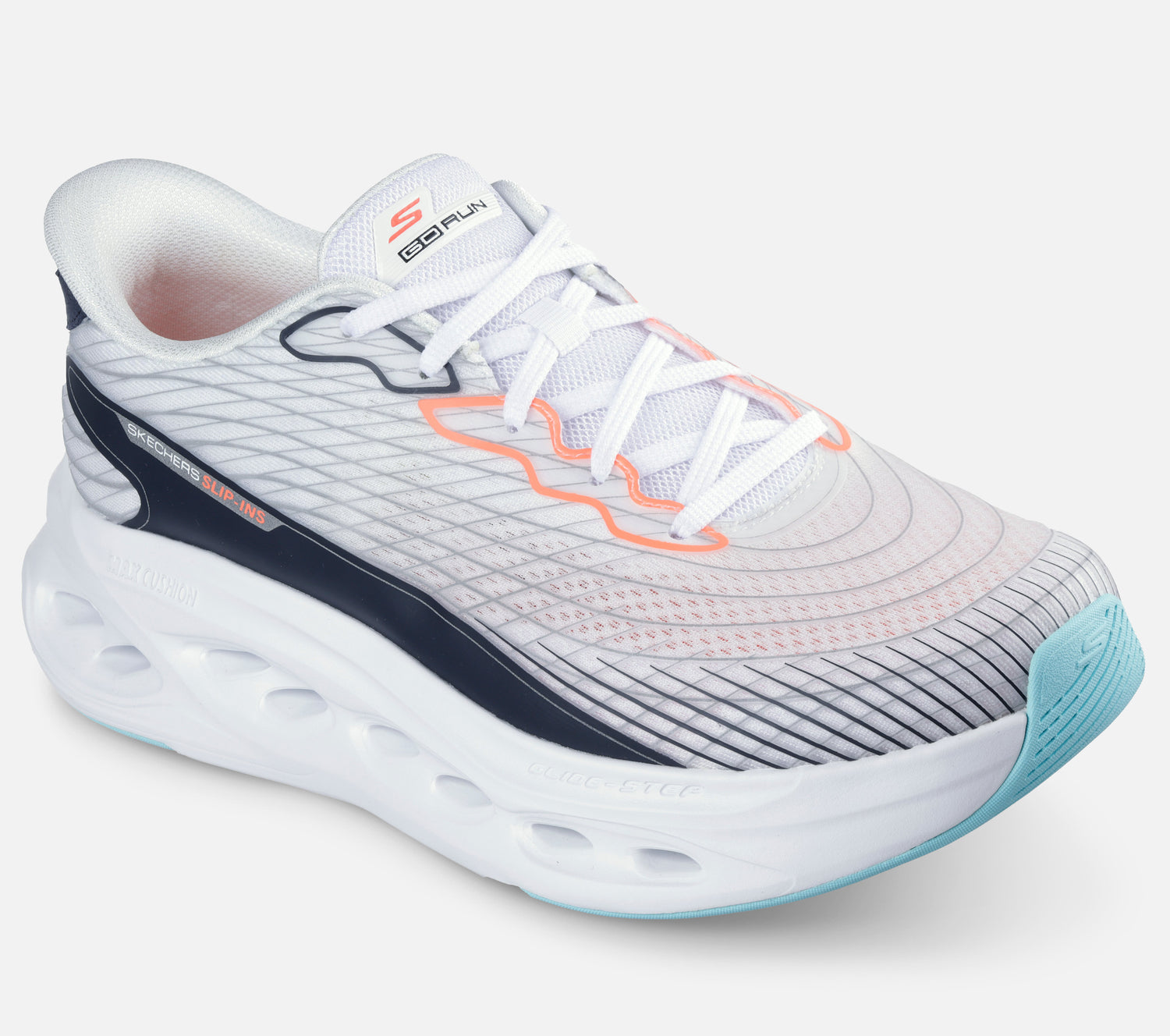 Slip-ins: Max Cushioning Glide-Step - Sapphire Shoe Skechers.fi