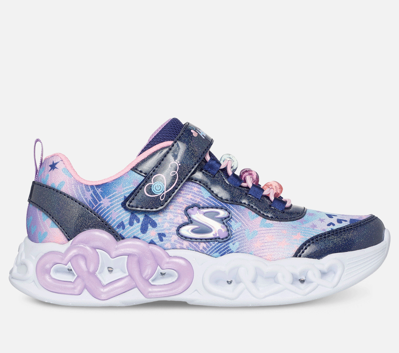 Infinite Heart Lights - Heart Jewels Shoe Skechers.fi