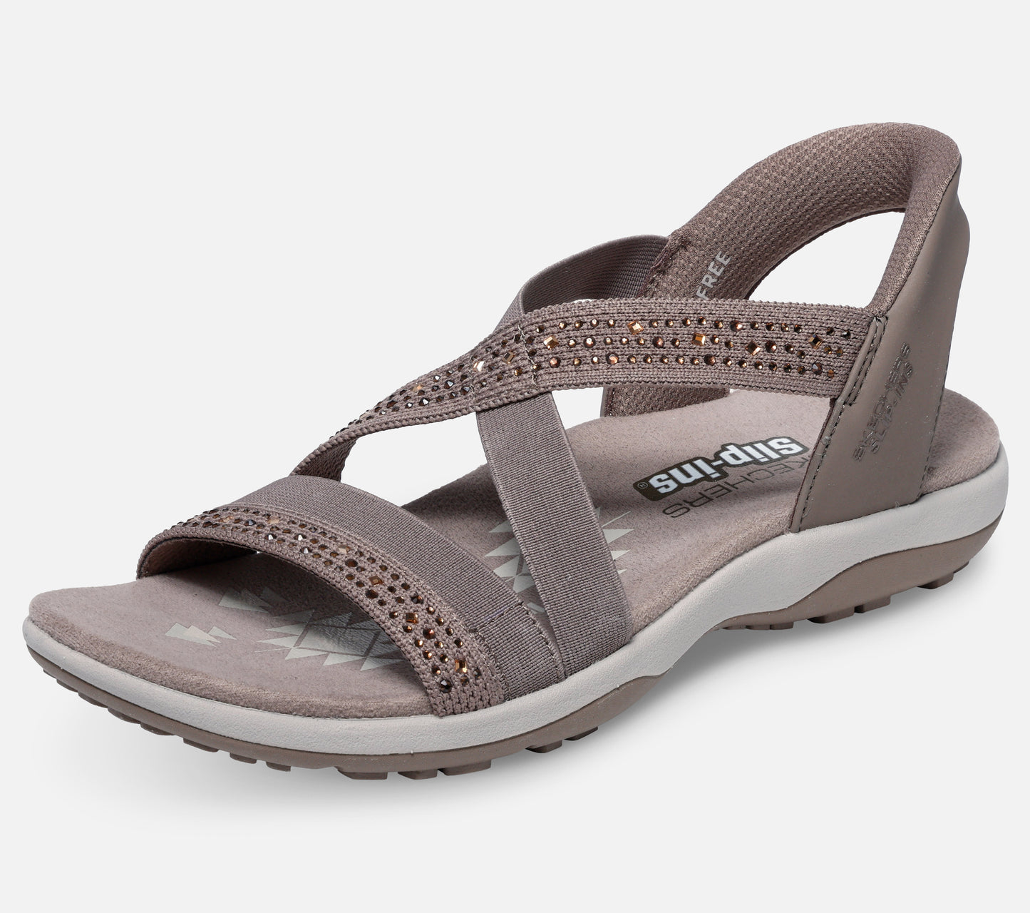 Slip-ins: Reggae Slim - Summer Sparkle Sandal Skechers.fi