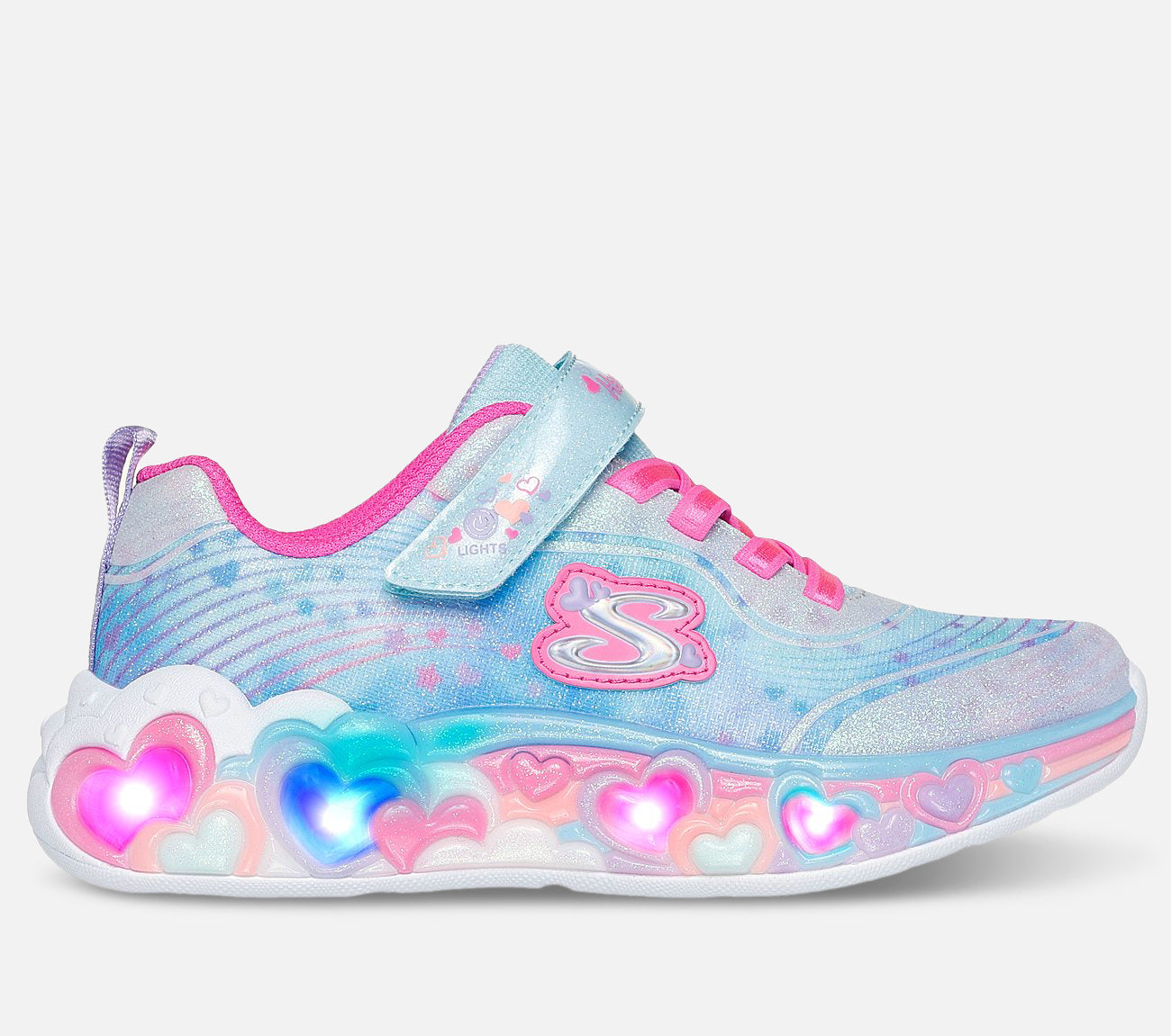 S-Lights: Eternal Heart Lights Shoe Skechers.fi
