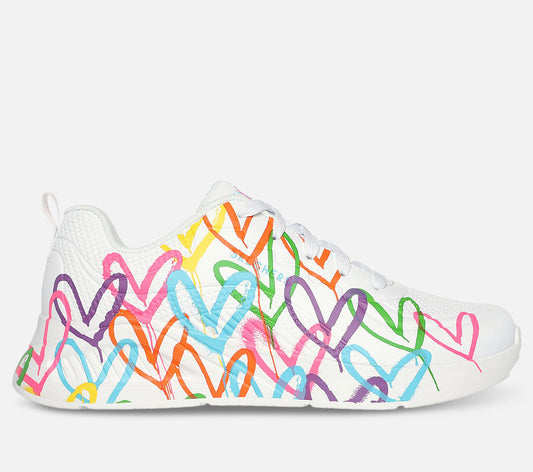 JGoldcrown: Uno Lite - Heart of Hearts Shoe Skechers.fi