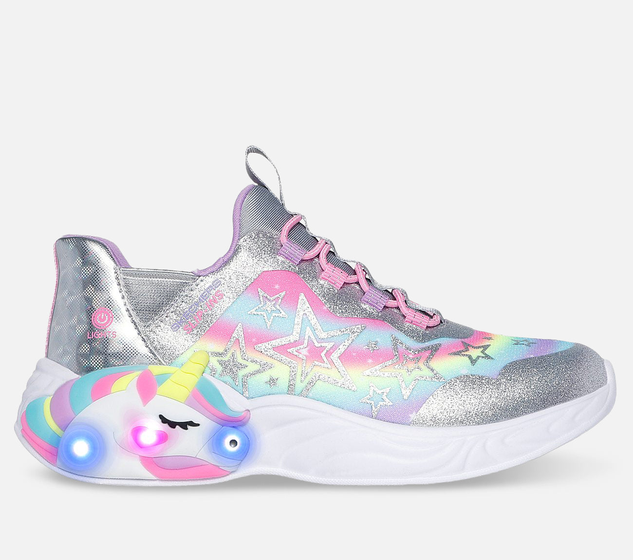 Slip-ins: Unicorn Dreams - Starry Lite Shoe Skechers.fi