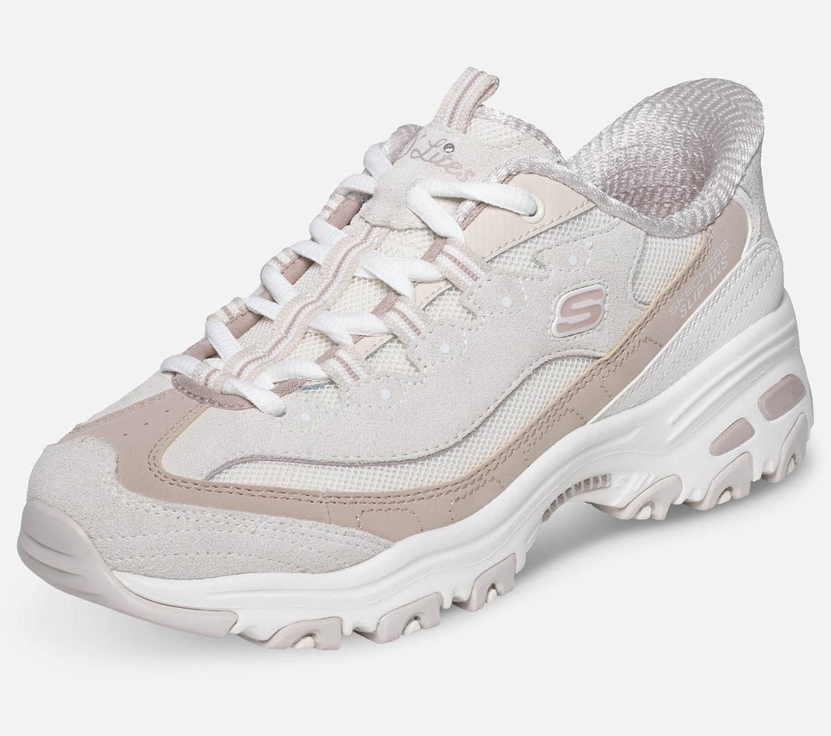 Slip-ins: D'Lites - Vintage Haze Shoe Skechers.fi