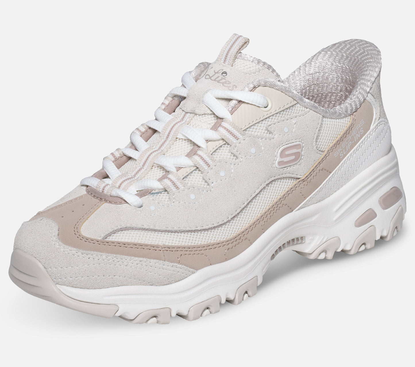 Slip-ins: D'Lites - Vintage Haze Shoe Skechers.fi