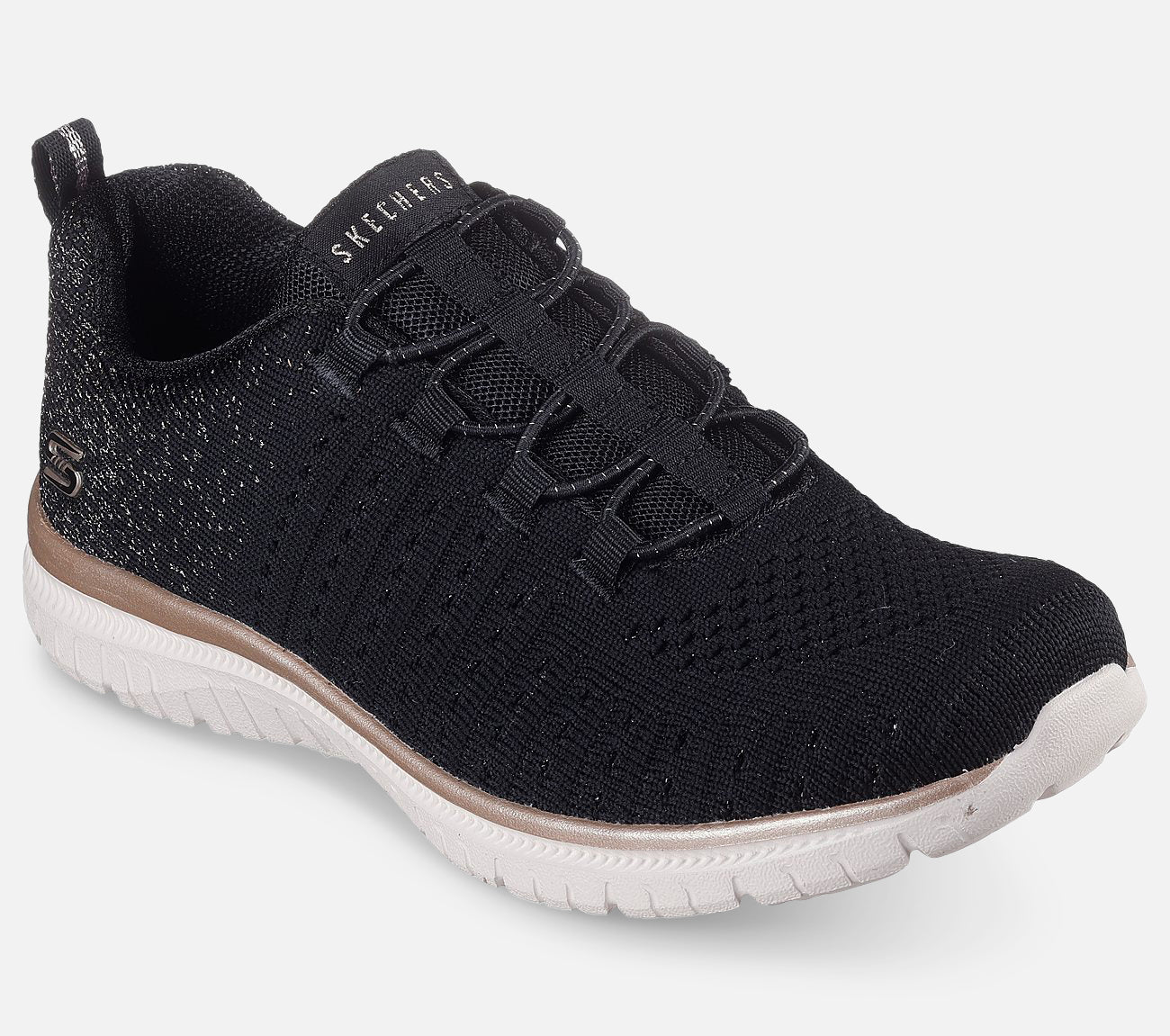 Wide Fit: Virtue - Lucent Shoe Skechers.fi