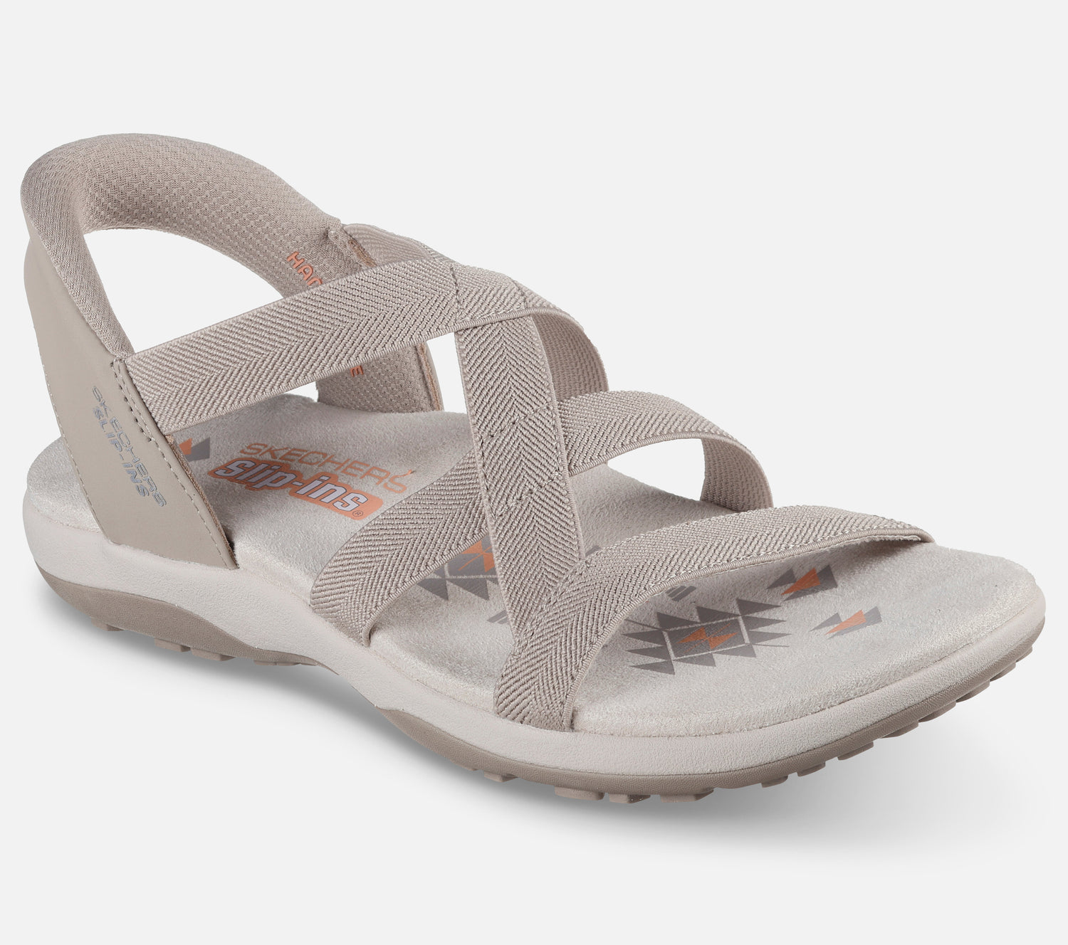 Wide Fit: Slip-ins: Reggae Slim - Stretch Flex Sandal Skechers.fi