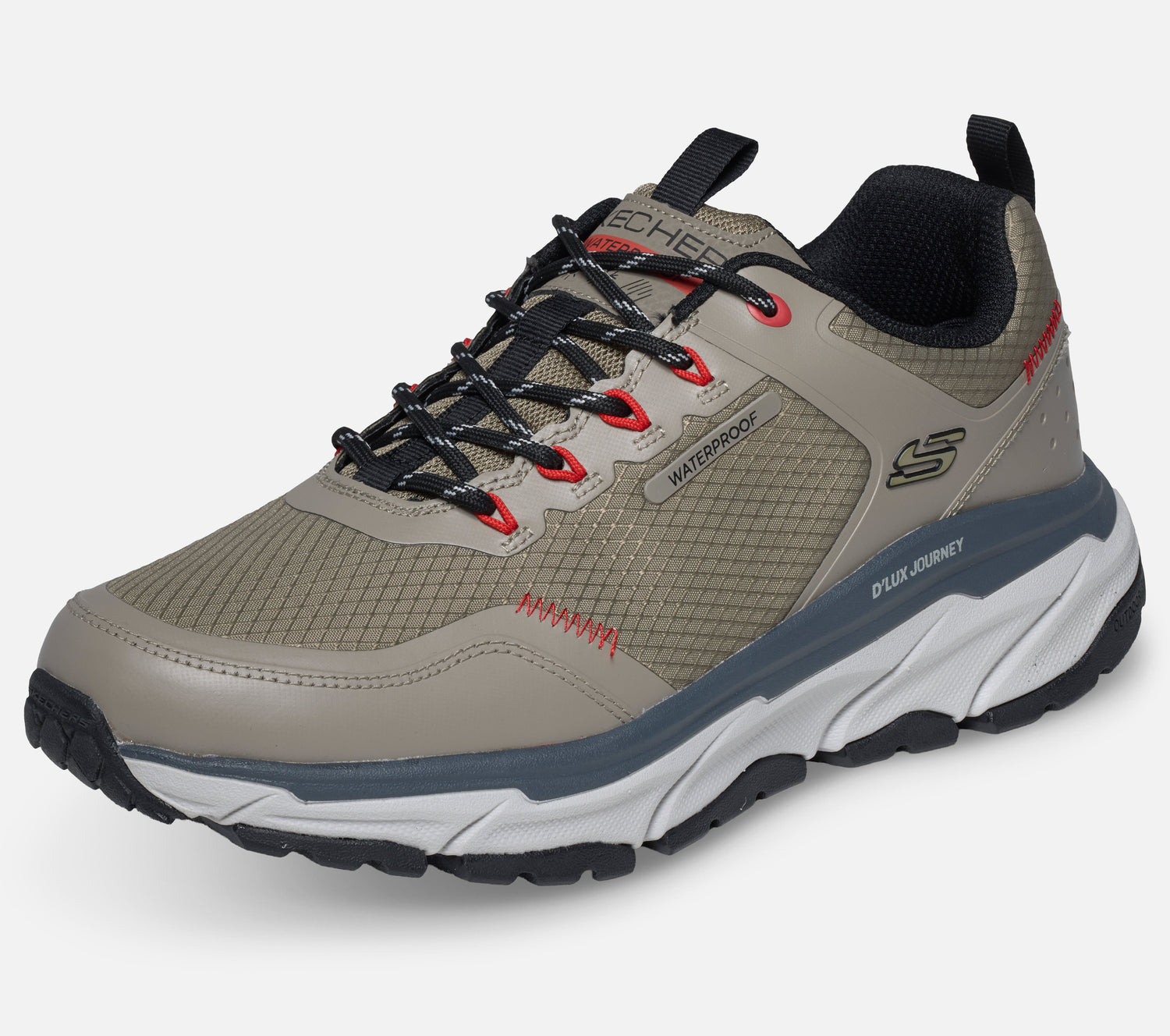 Relaxed Fit: D'Lux Journey - Slate Peak - Waterproof – Skechers.fi