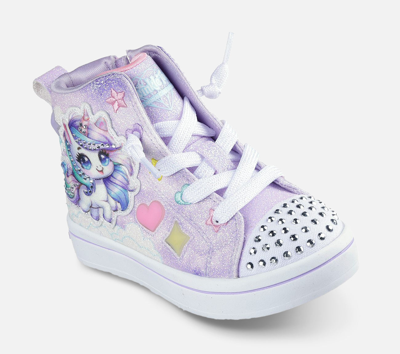 Twinkle Toes: Twi-Lites 2.0 - Unicorn Glam Shoe Skechers.fi