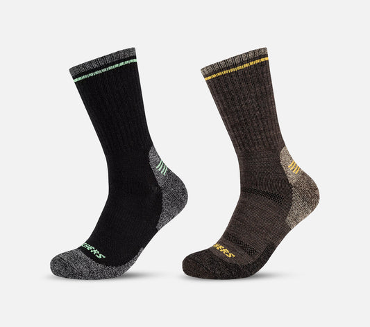 2 paria pitkiä Trail-sukkia Sock Skechers