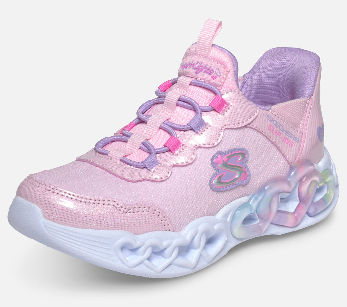 Slip-ins: Infinite Heart Lights - Sparkle Heart Shoe Skechers.fi