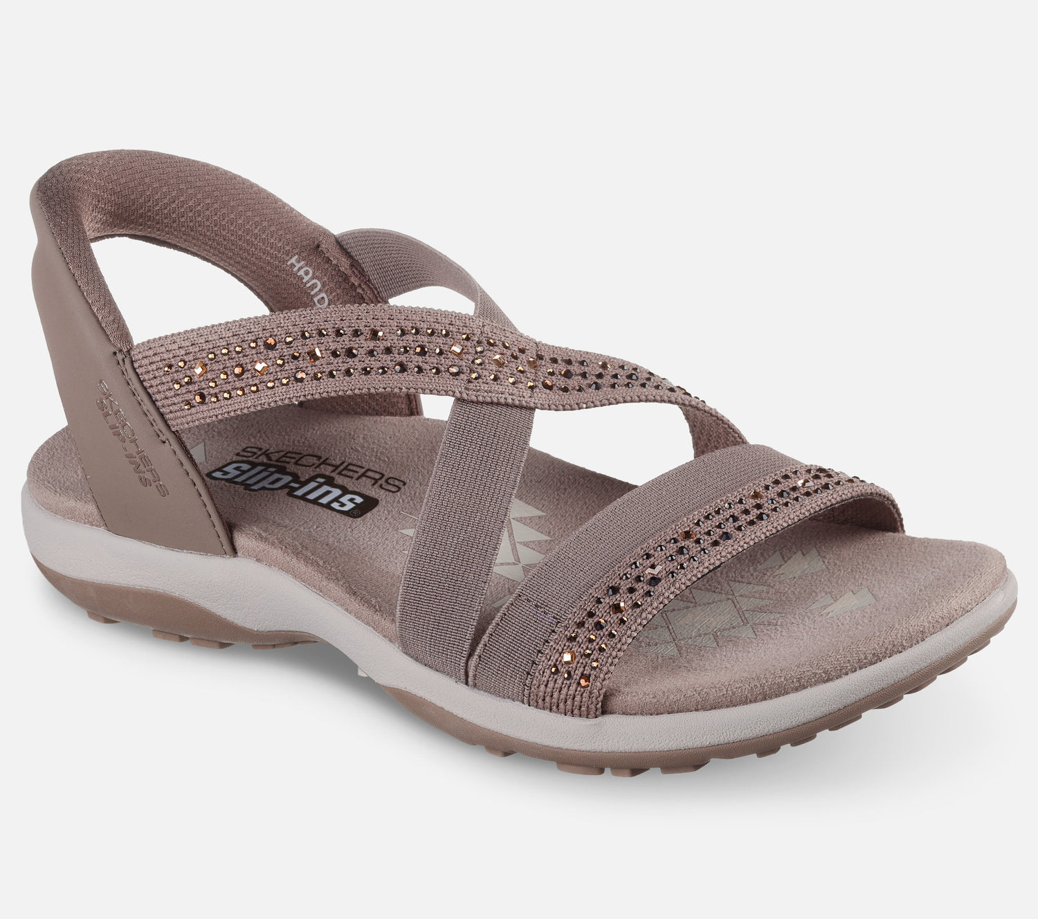 Slip-ins: Reggae Slim - Summer Sparkle Sandal Skechers.fi