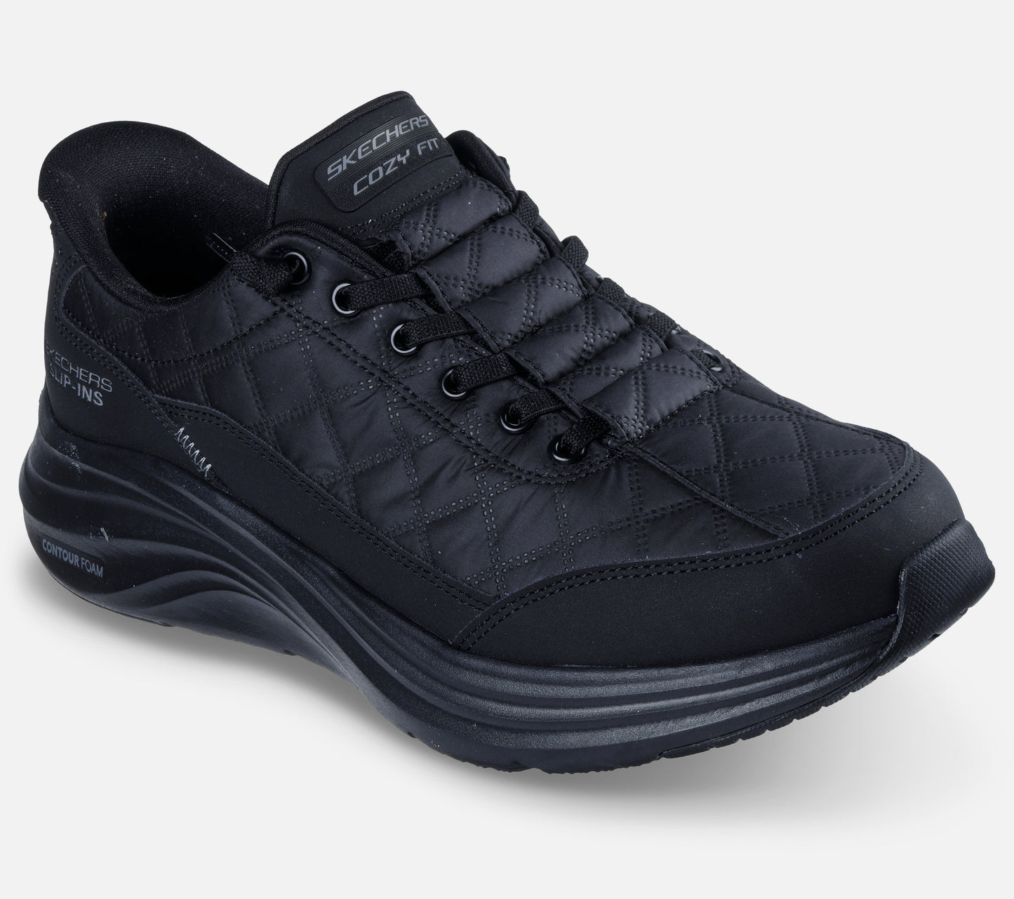 Wide Fit: Slip-ins: Contour Foam - Cozy Fit Shoe Skechers.fi