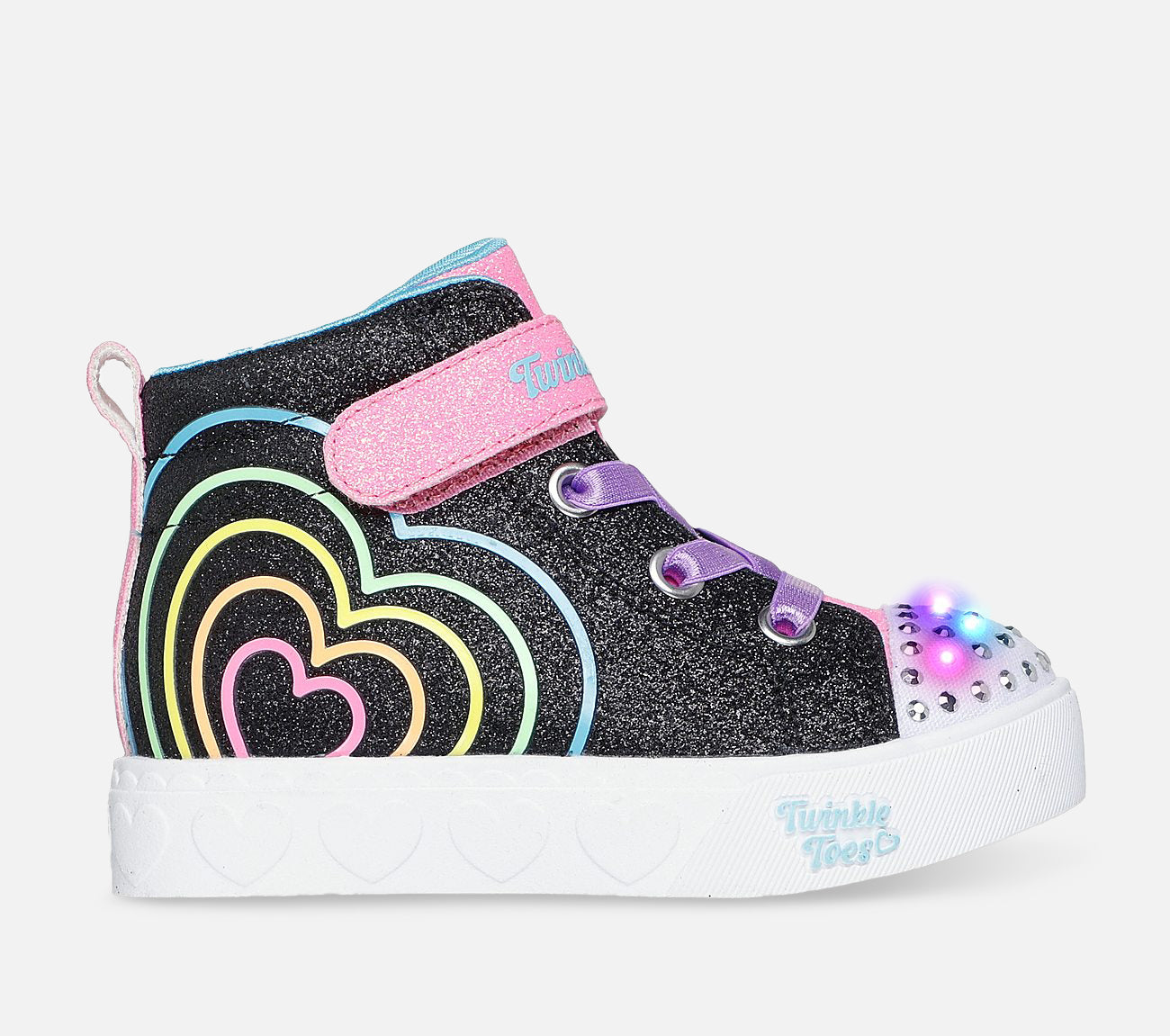 Twinkle Toes: Heart Steps - Heart Glow Shoe Skechers.fi