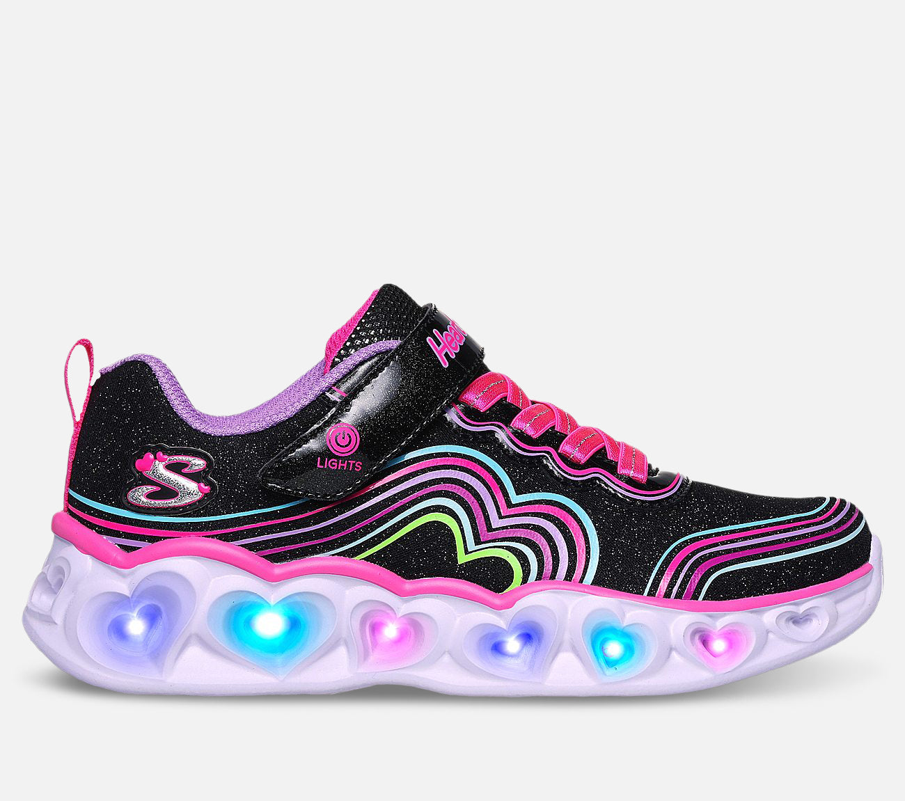 Heart Lights - Retro Hearts Shoe Skechers.fi