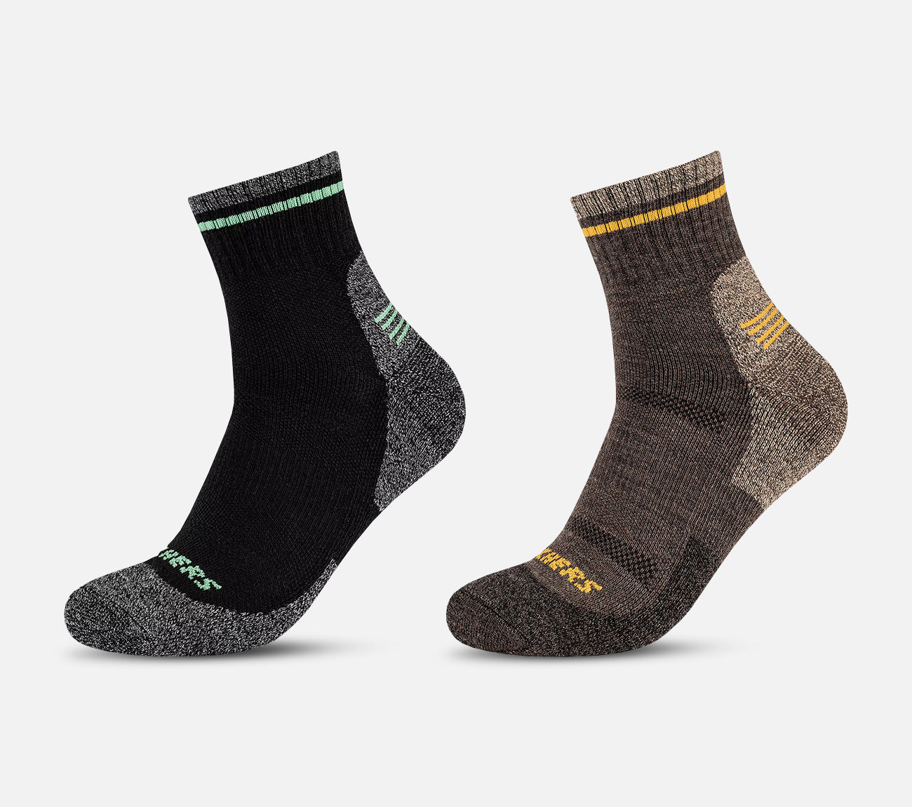 2 paria lyhyitä Trail-sukkia Sock Skechers