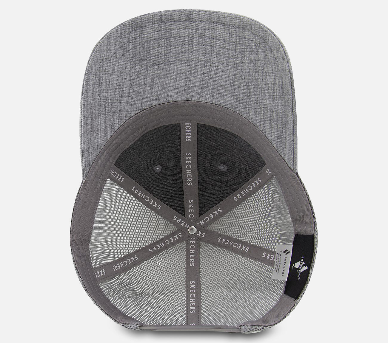 Heather Gray Trucker -lippis Hat Skechers