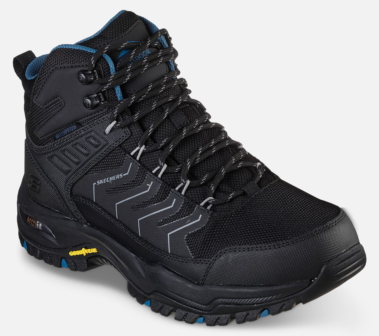 Relaxed Fit: Arch Fit Dawson - Raveno - Waterproof Boot Skechers