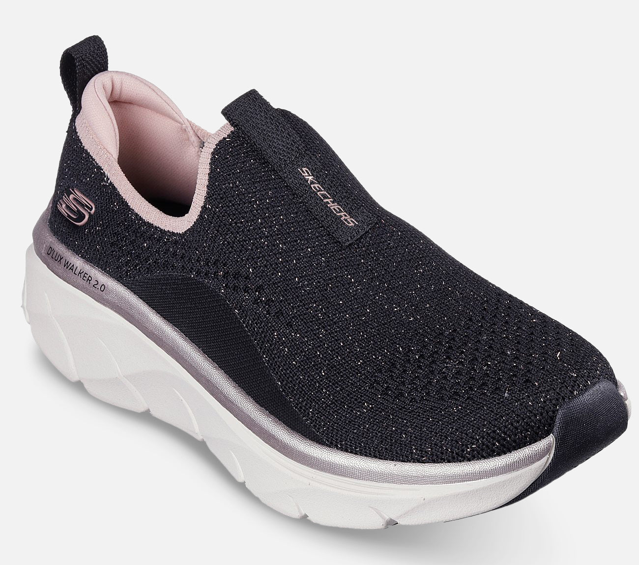 Relaxed Fit: D'Lux Walker 2.0 - Sparkle Forever Shoe Skechers.fi