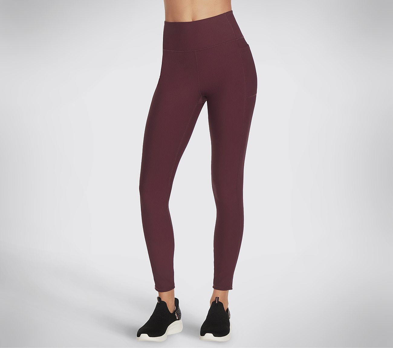 GO FLEX - Rib FL HW Legging Clothes Skechers.fi