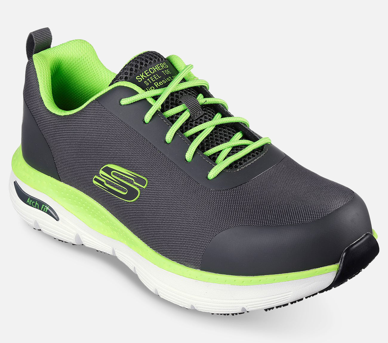 Work: Arch Fit SR - Ringstap - Water Repellent Work Skechers.fi