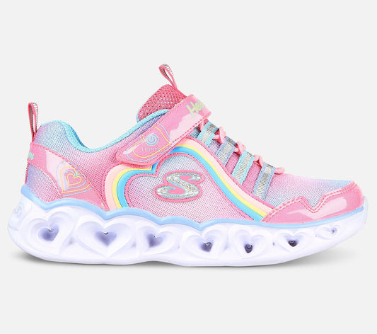 S Lights: Heart Lights - Rainbow Lux Shoe Skechers