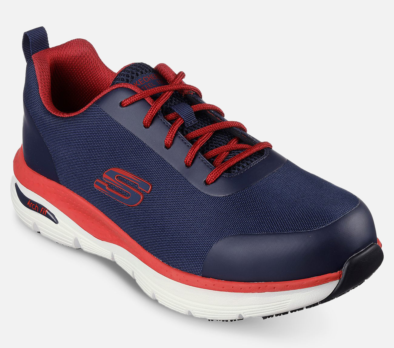 Work: Arch Fit SR - Ringstap - Water Repellent Work Skechers.fi