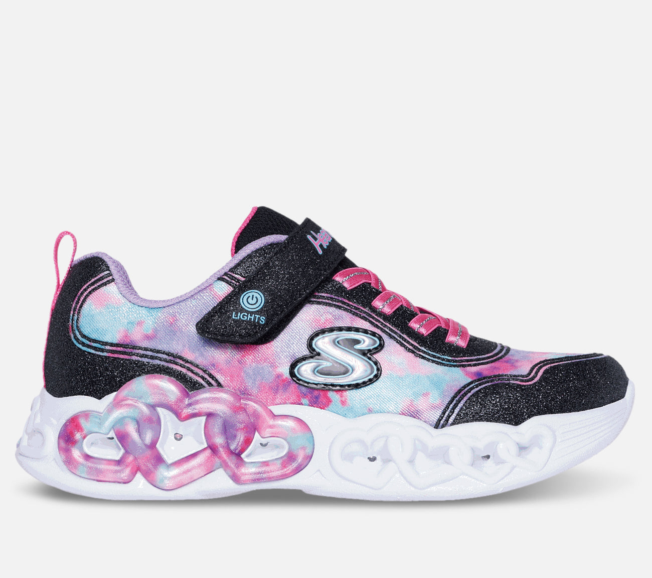 Infinite Heart Lights - Color Lovin Shoe Skechers.fi