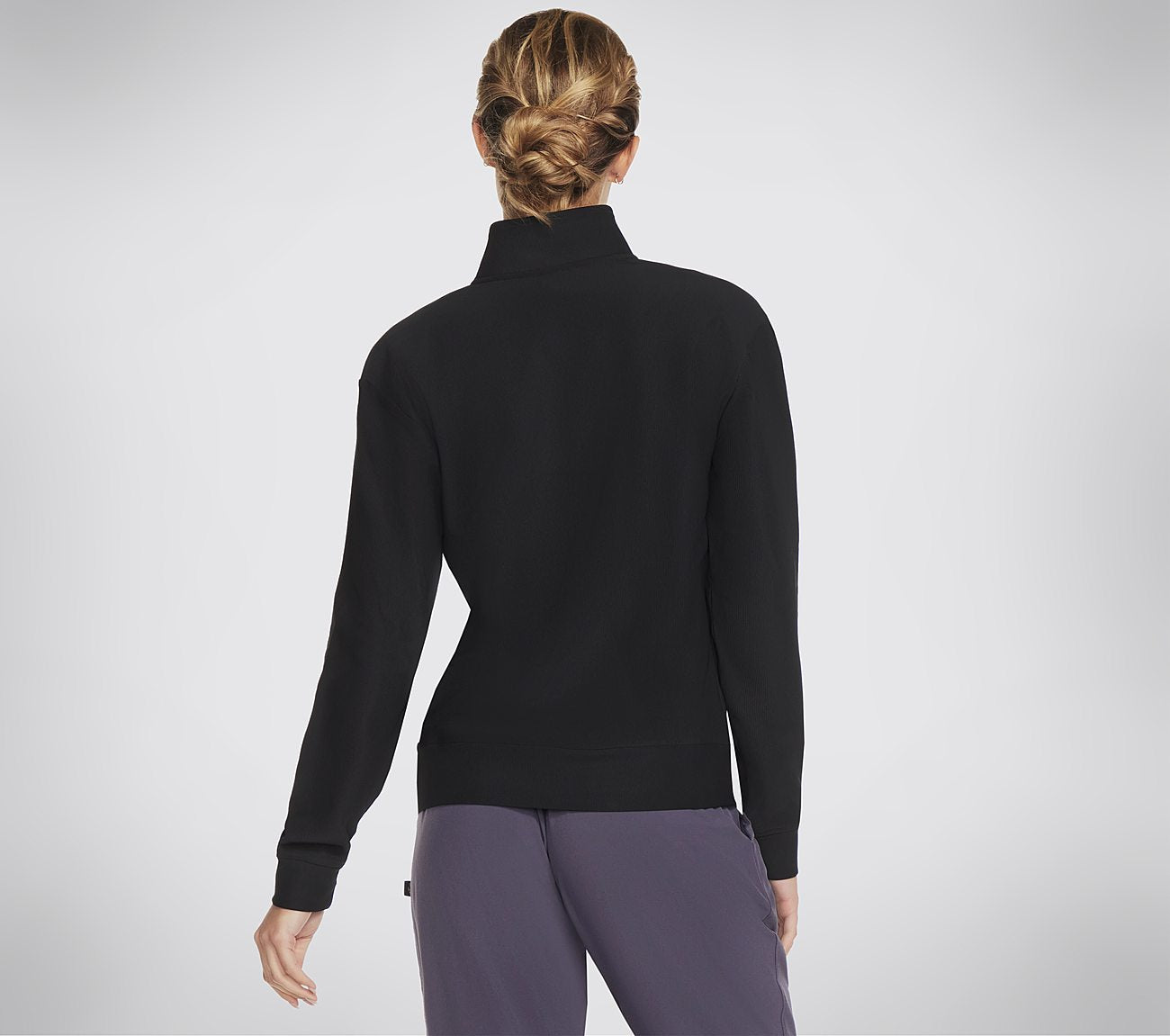 GO LUXE Rib 1/4 Zip Clothes Skechers.fi