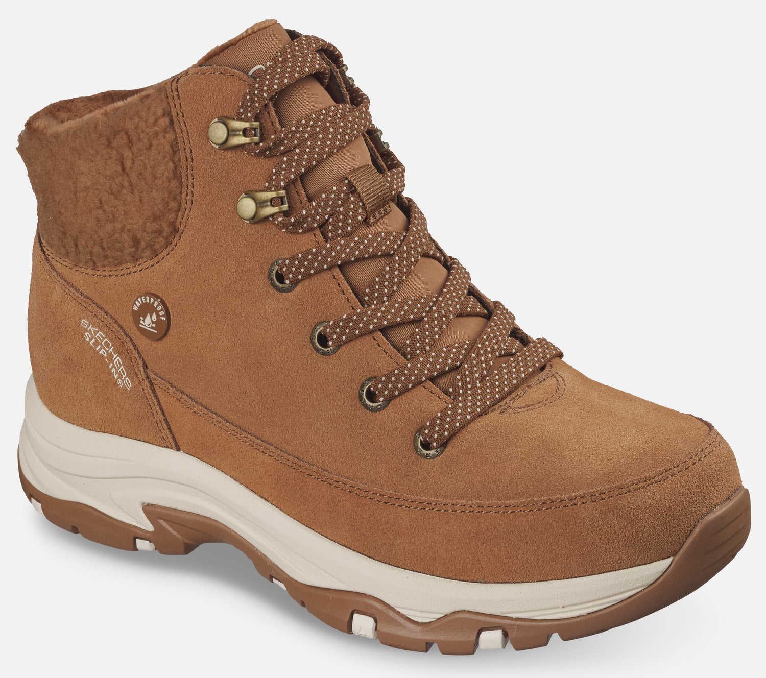 Relaxed Fit: Slip-ins: Trego - Snow Breeze - Waterproof Skechers.fi