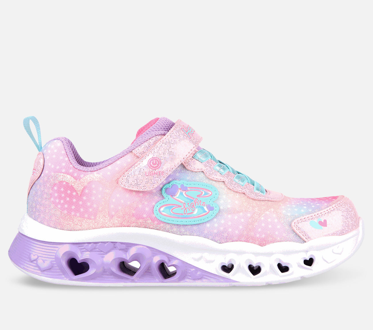 Flutter Heart Lights - Simply Love Shoe Skechers.fi