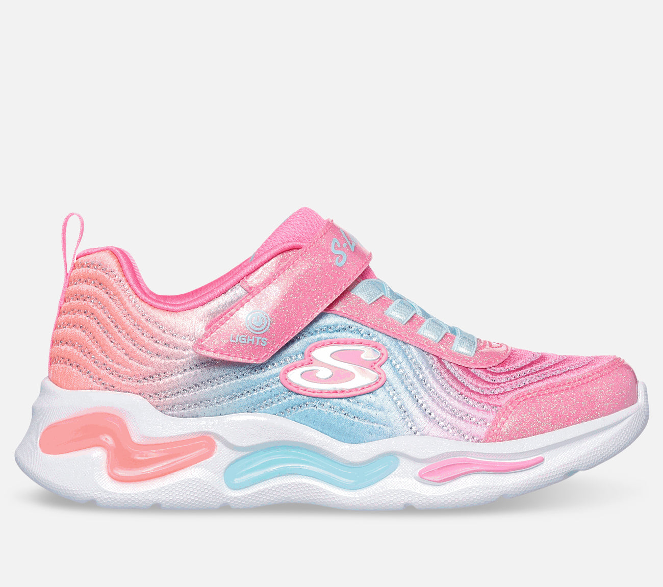S-Lights: Wavy Beams - Ombre Express Shoe Skechers.fi