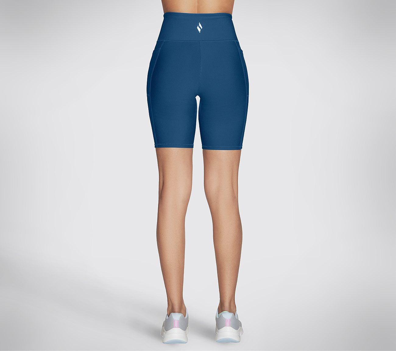 GO FLEX Rib High Waisted 8" Bike Short