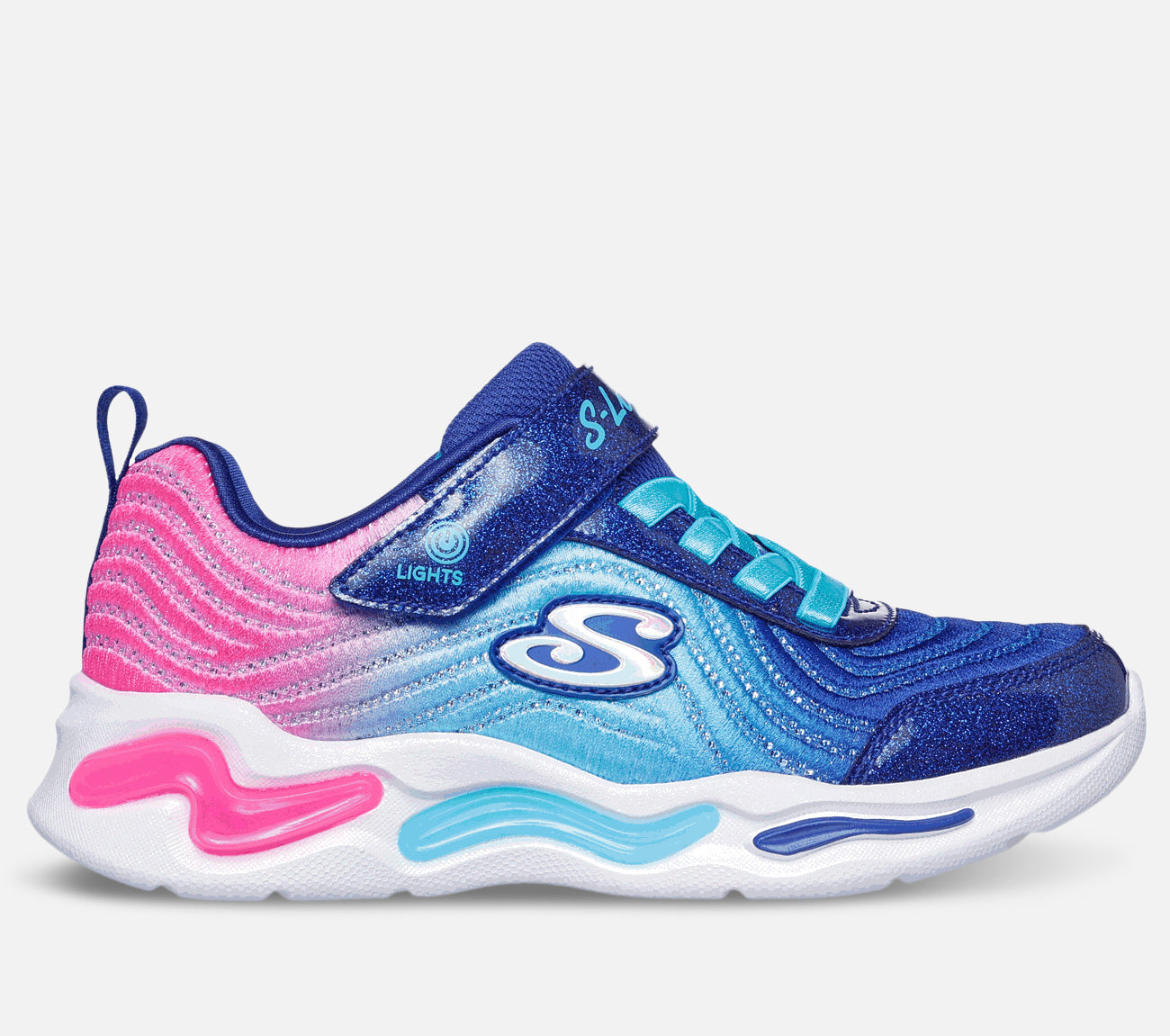 S-Lights: Wavy Beams - Ombre Express Shoe Skechers.fi