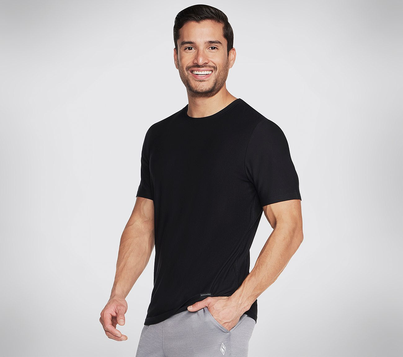 GO DRI - All Day Tee Clothes Skechers.fi