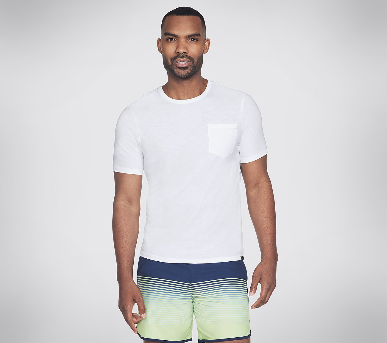 Skech-Breeze Slub Pocket Tee Clothes Skechers