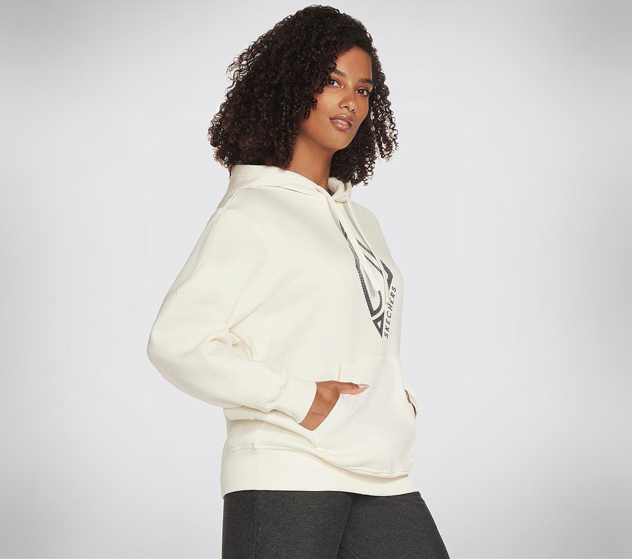 SKECH-SWEATS Diamond Shine Hoodie Clothes Skechers.fi
