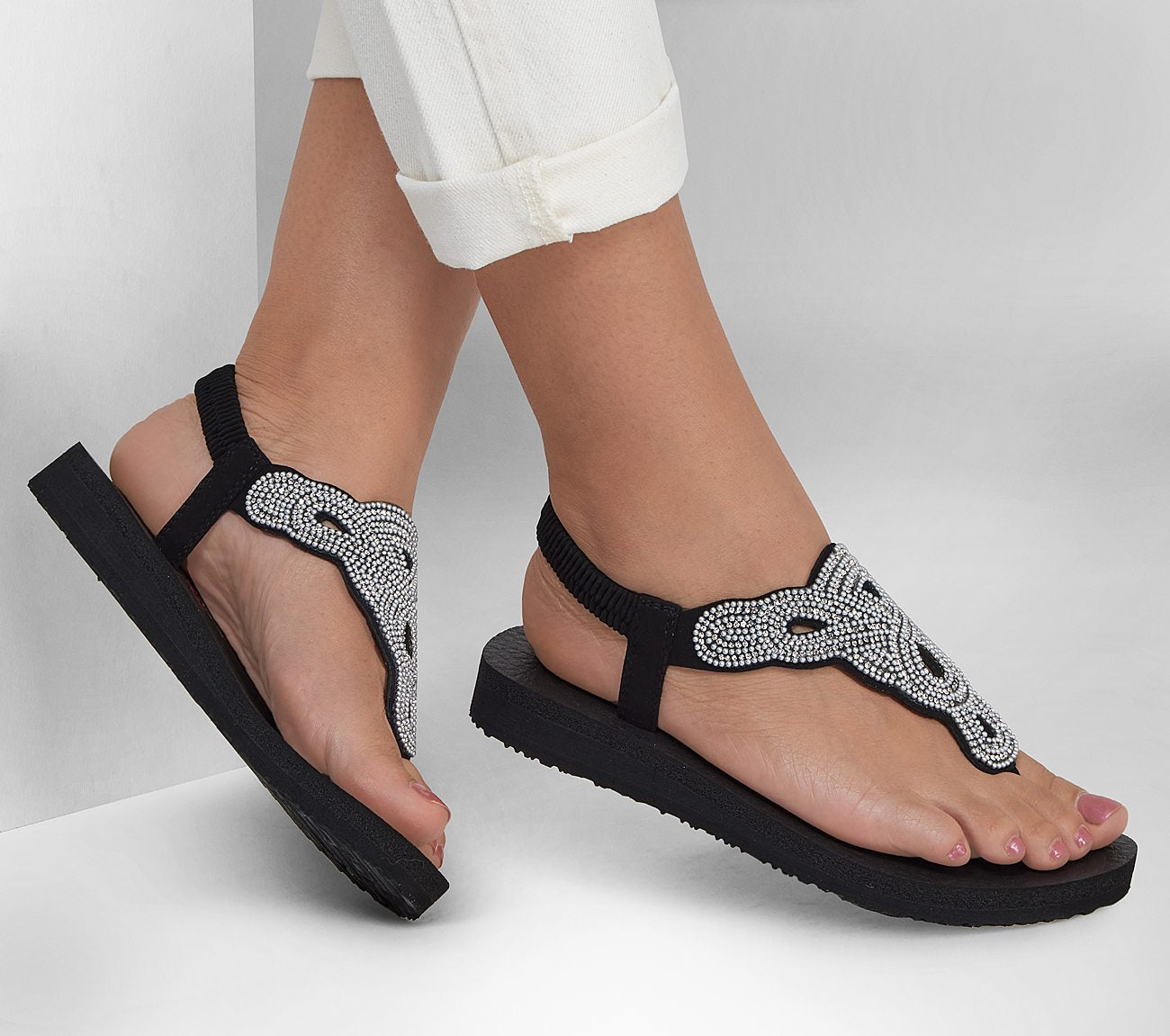 Meditation - Pearl Perfection Sandal Skechers