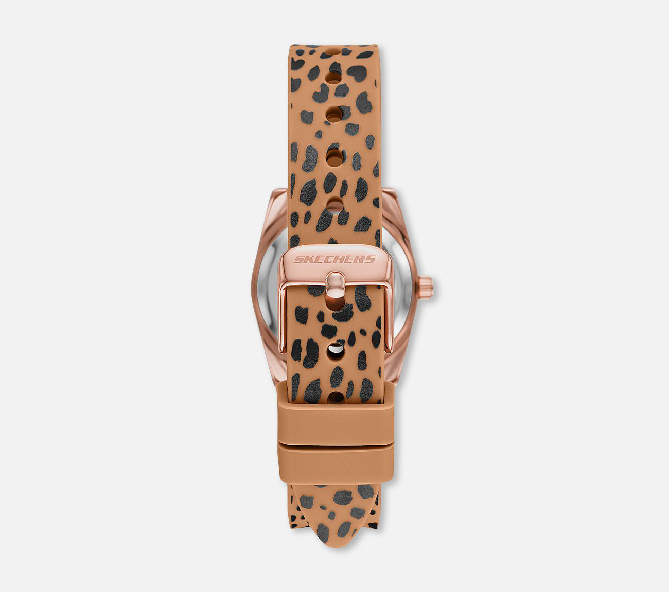 Leopard Analog Quartz Kello Watches Skechers