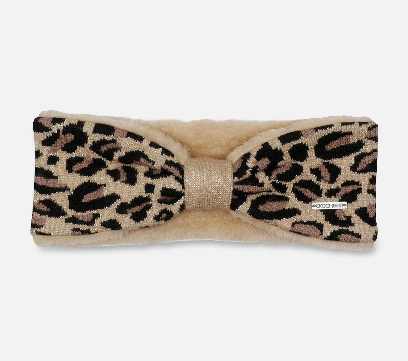 Leopard Jacquard -neuleotsapanta Hat Skechers