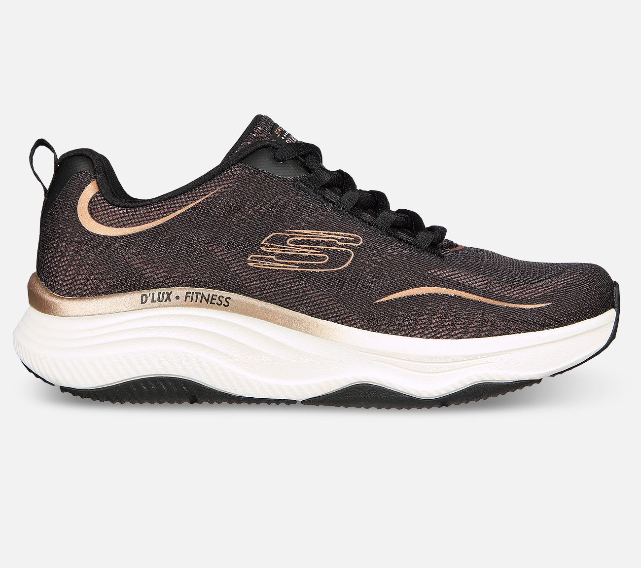 Relaxed Fit D'Lux Fitness - Pure Glam Shoe Skechers
