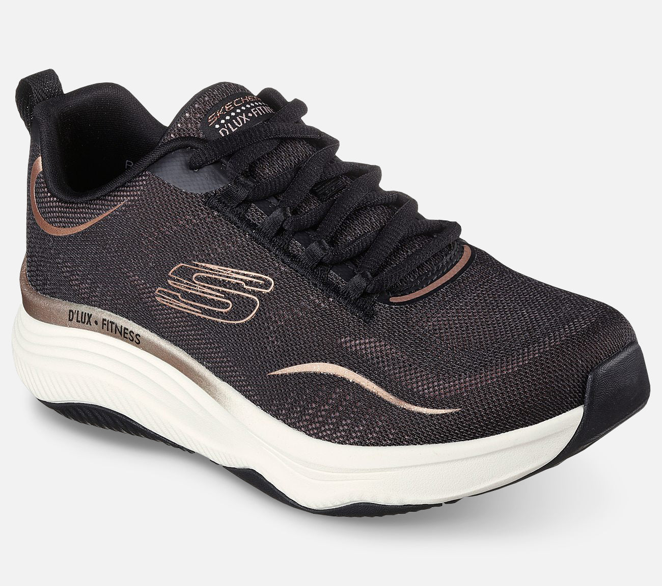 Relaxed Fit D'Lux Fitness - Pure Glam Shoe Skechers